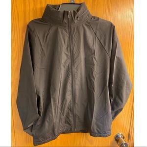 Pink Victoria Secret Black Rain Jacket Small Medium